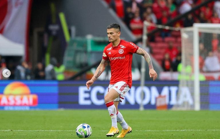 Charles Aránguiz quedó eliminado del Campeonato Gaúcho junto al Inter / Créditos: INSTAGRAM