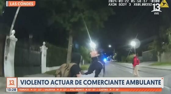 Mujer amenazó a inspector municipal con electroshock - T13