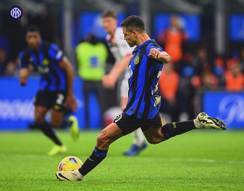 Alexis Sánchez falló un penal de la tanda que dejó eliminado al Inter de Milan - Créditos: Instagram