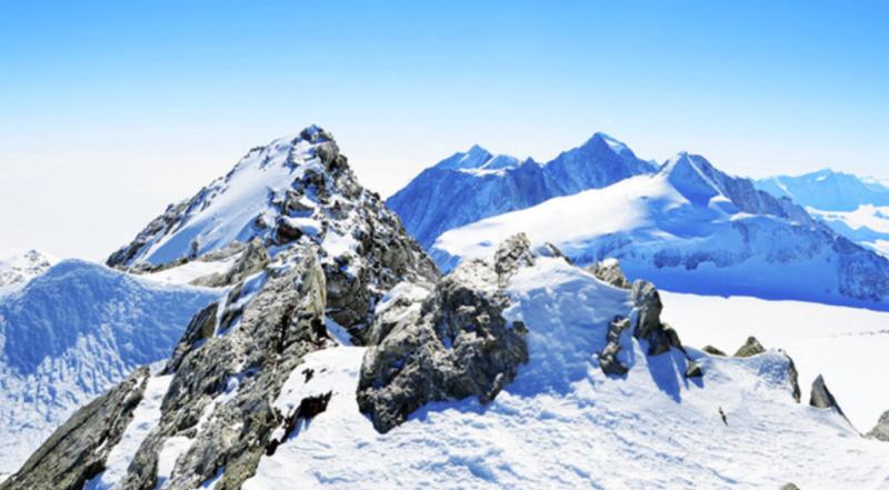 Macizo Vinson en la Antártica