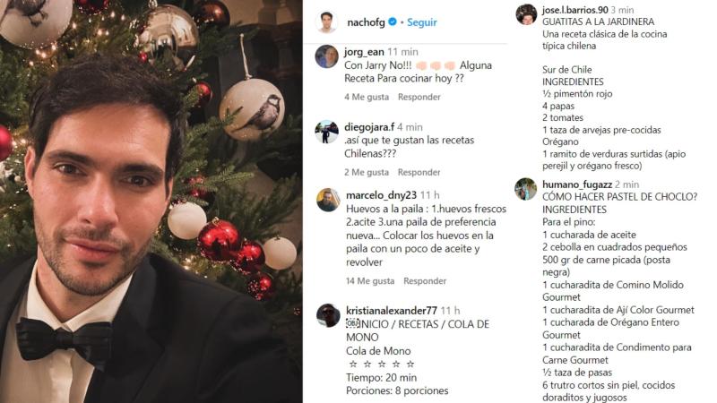 Hinchas chilenos llenan de recetas a árbitro que discutió con Nicolás Jarry. / Foto: Instagram