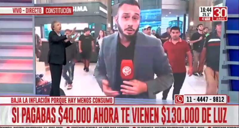 Crónica - Periodista argentino estalló en vivo y reclamó por su bajo salario