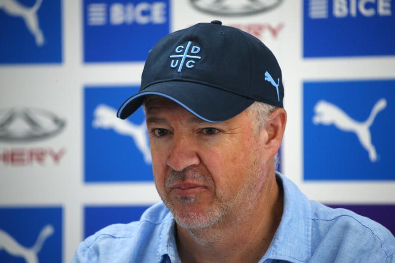 Juan Tagle se refirió a la continuidad de Nicolás Núñez en la UC - Crédito: Photosport.