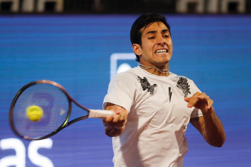 Cristian Garin se ilusiona en Phoenix - Crédito: Photosport.