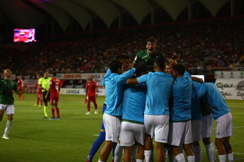 Ignacio Jeraldino fue el héroe de Audax Italiano - Crédito: Photosport.