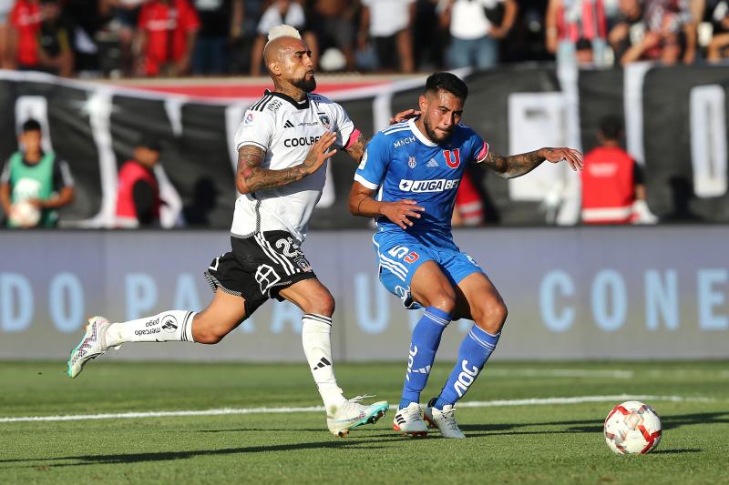Arturo Vidal causó polémica tras la derrota de Colo Colo en el Superclásico - Crédito: Photosport