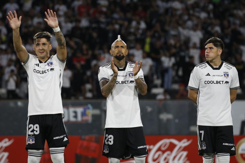 Colo Colo festejó su paso a la siguiente ronda de la Copa Libertadores / Créditos: Photosport