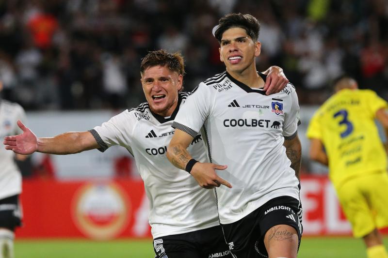 Colo Colo festejó el paso a la fase grupal de Copa Libertadores / Créditos: Photosport