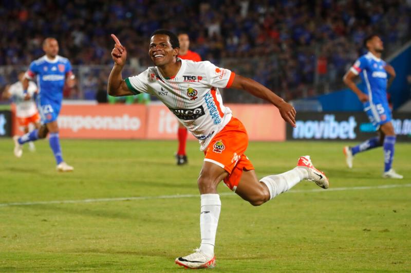 César Munder brilló ante U de Chile - Crédito: Photosport.