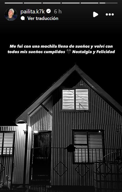 Historia de Pailita - Instagram