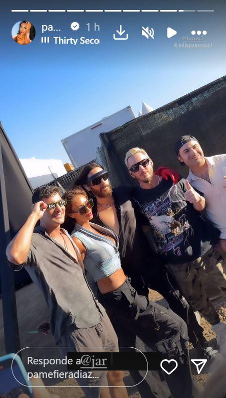 Instagram - Pamela Díaz con Jared Leto