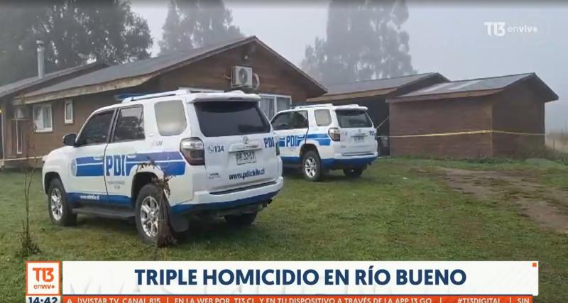 T13 - Triple homicidio en Río Bueno
