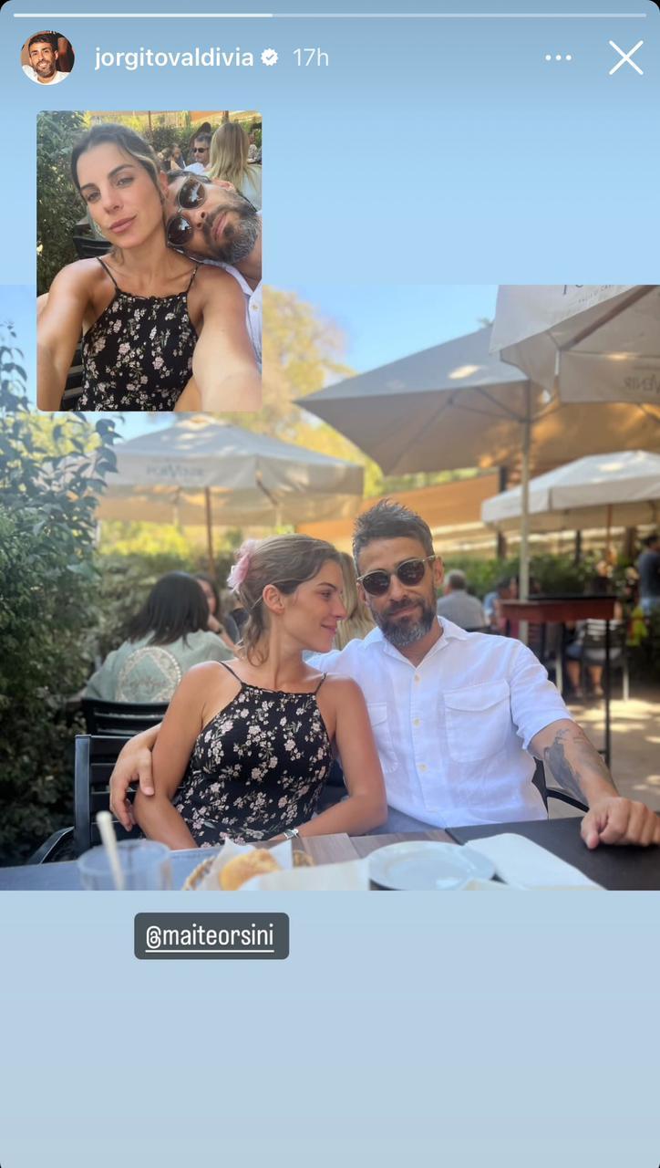 Instagram (@jorgitovaldivia) - 'Mago' Valdivia y Maite Orsini