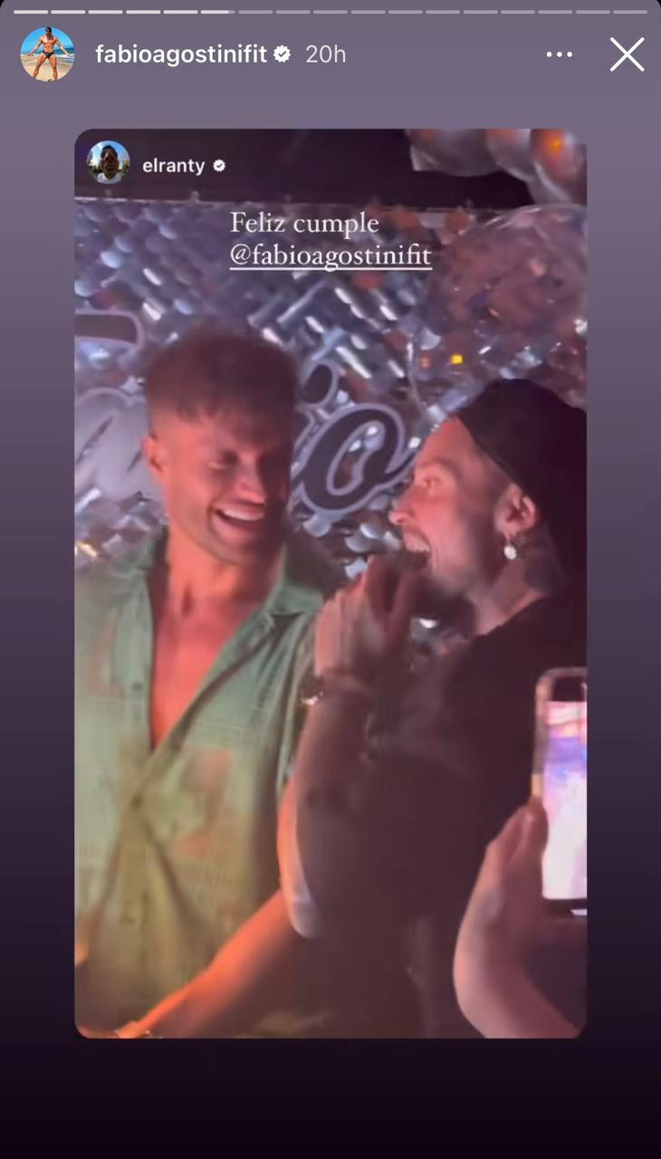Instagram - Participantes de 'Tierra Brava' en el cumpleaños de Fabio Agostini
