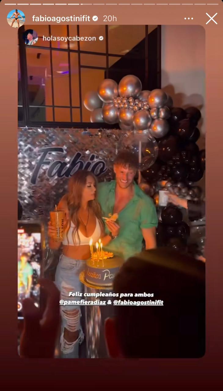 Instagram - Participantes de 'Tierra Brava' en el cumpleaños de Fabio Agostini
