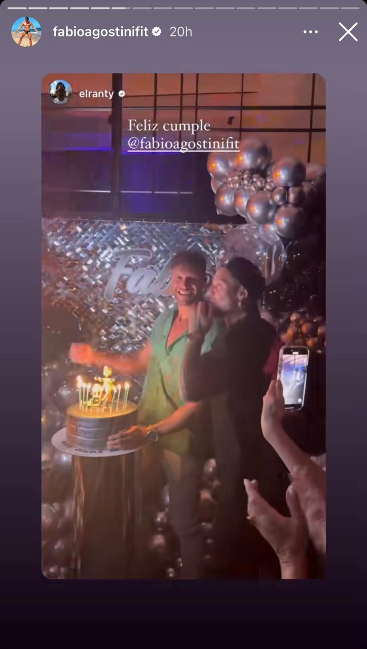 Instagram - Participantes de 'Tierra Brava' en el cumpleaños de Fabio Agostini