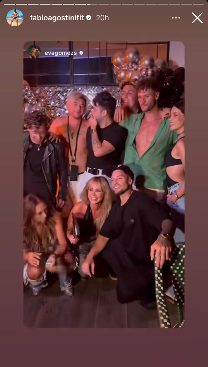Instagram - Participantes de 'Tierra Brava' en el cumpleaños de Fabio Agostini
