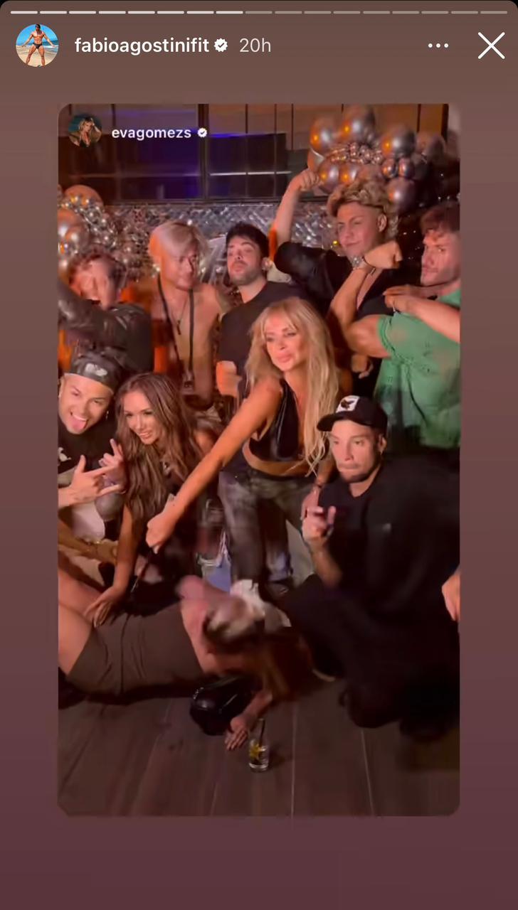 Instagram - Participantes de 'Tierra Brava' en el cumpleaños de Fabio Agostini