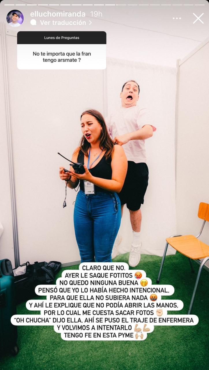 Instagram (@elluchomiranda) - Lucho Miranda y Franchesca Toledo