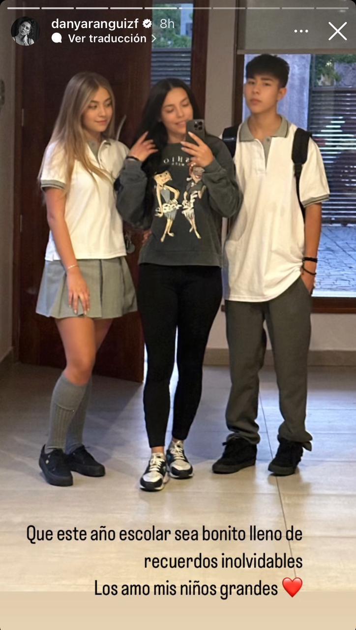 Instagram - Daniela Aránguiz y sus hijos