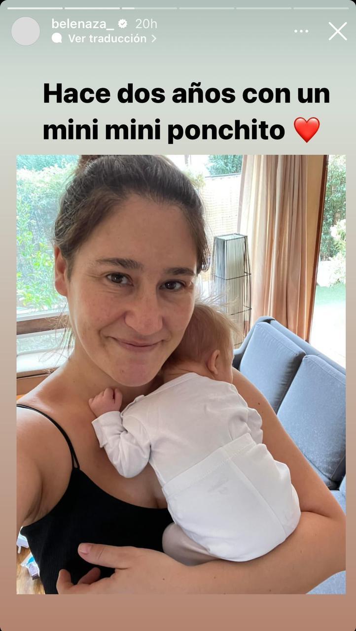 Instagram (@belenaza_) - Belén Mora y su hijo 'Ponchito'