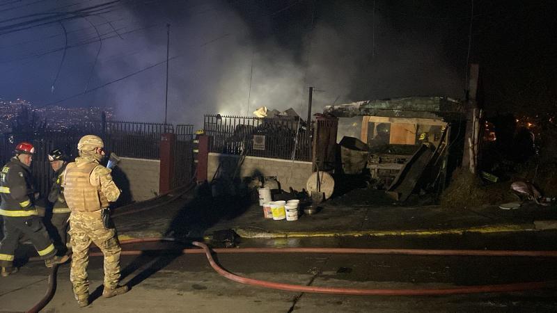 referencial - Incendios en Valparaíso: dos menores de edad fallecidos