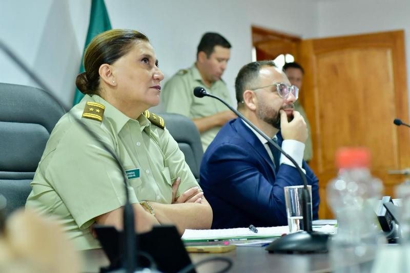 CPT reconoce prácticas de Carabineros - Cedida