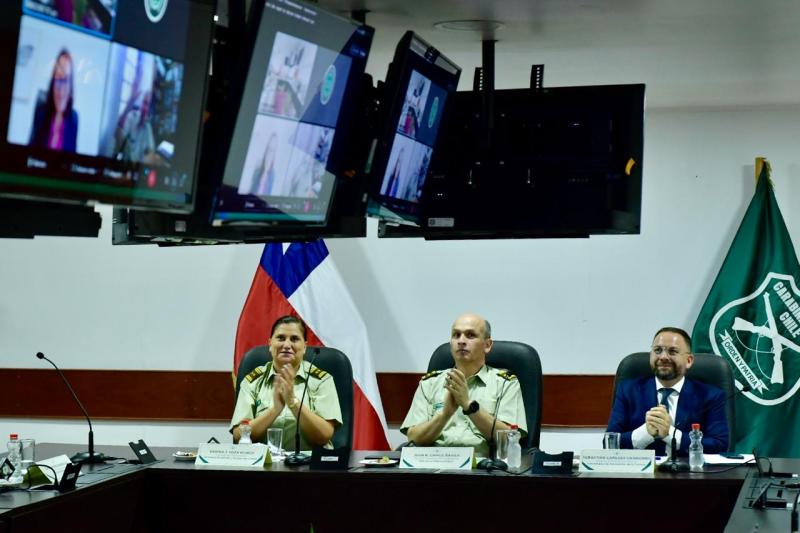 CPT reconoce prácticas de Carabineros - Cedida