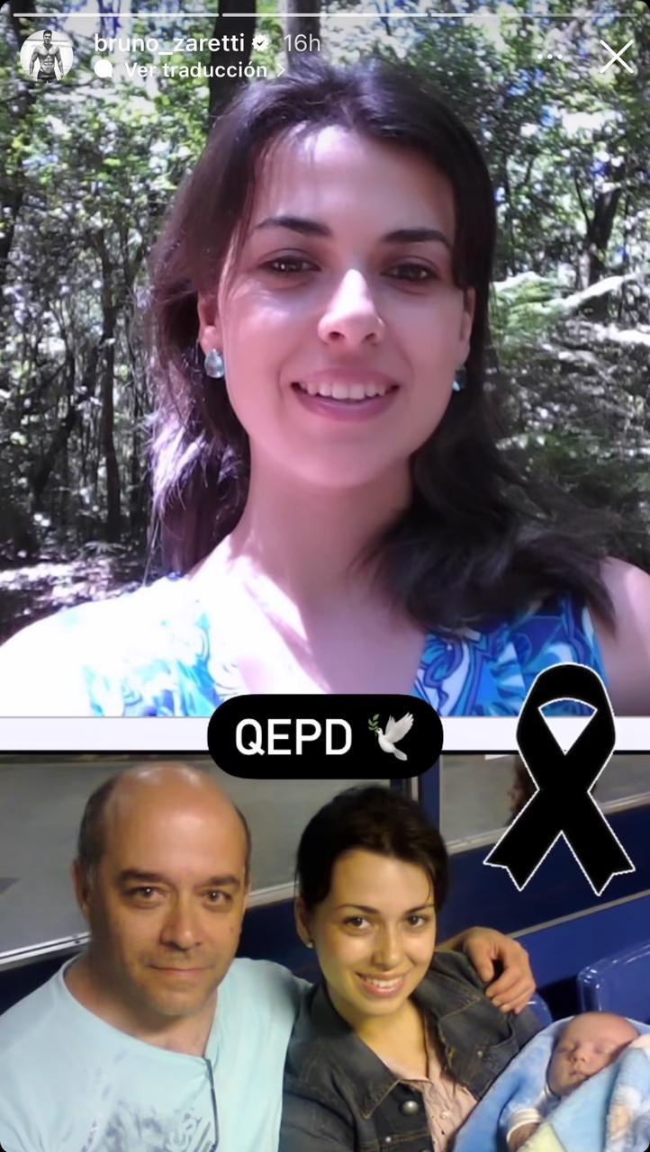 Instagram - Prima de Bruno Zaretti que fue asesinada