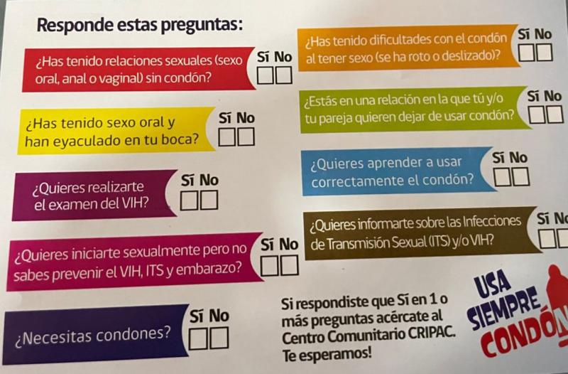 Gentileza - Las preguntas que fueron entregadas a los niños en colegio de Arica para que respondieran junto a sus padres