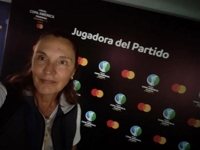 Maristela Kuhn trabajará con Colo Colo en la cancha del Estadio Monumental - Crédito: Instagram @maristela_kuhn