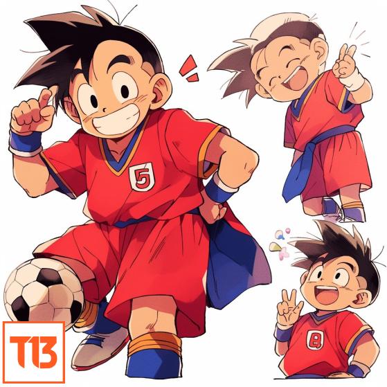 Alexis Sánchez por Toriyama según IA