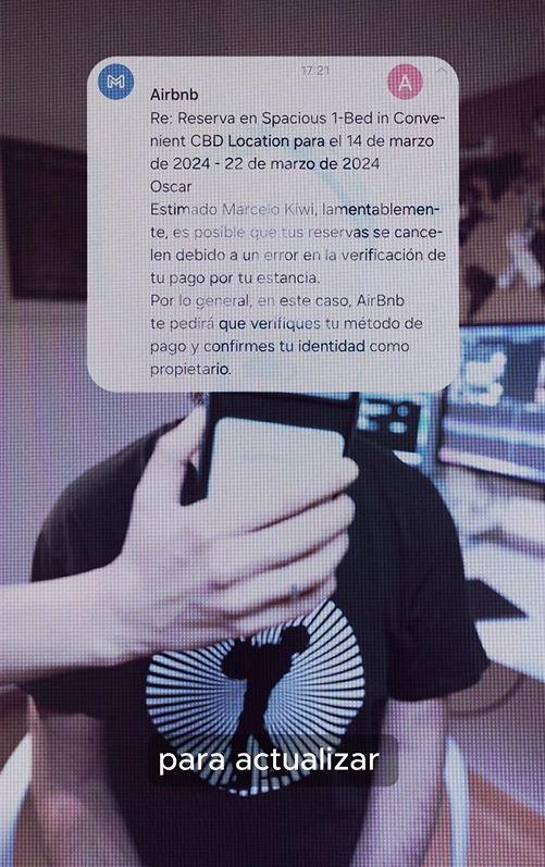 Instagram - El mensaje que le llegó al animador de 'Siempre hay un chileno'