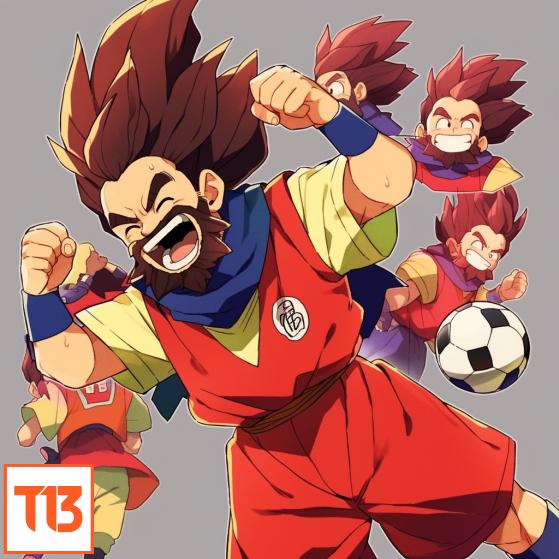 Ben Brereton por Toriyama según IA