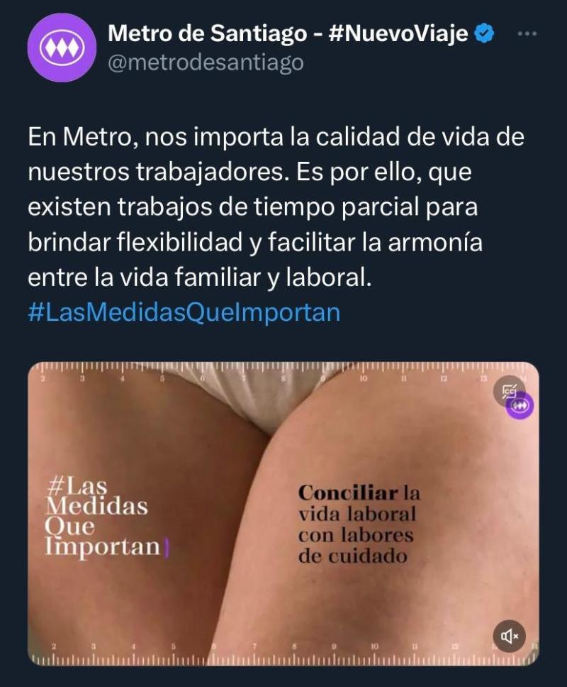 Metro de Santiago en redes sociales