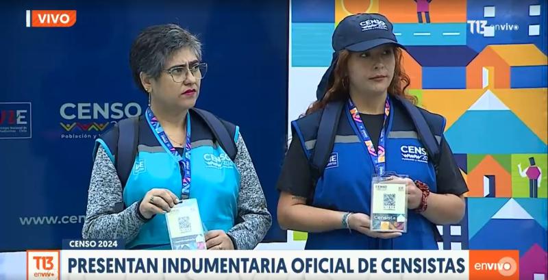 T13 - La credencial que tendrán los encargados del Censo 2024
