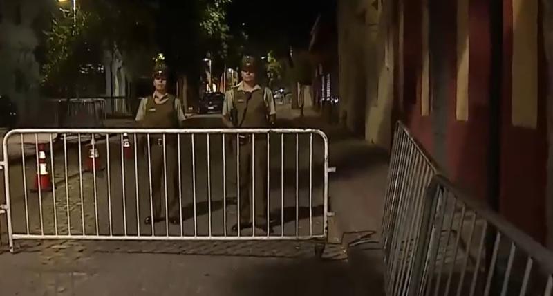 Cercanías de la casa del Presidente Gabriel Boric - T13