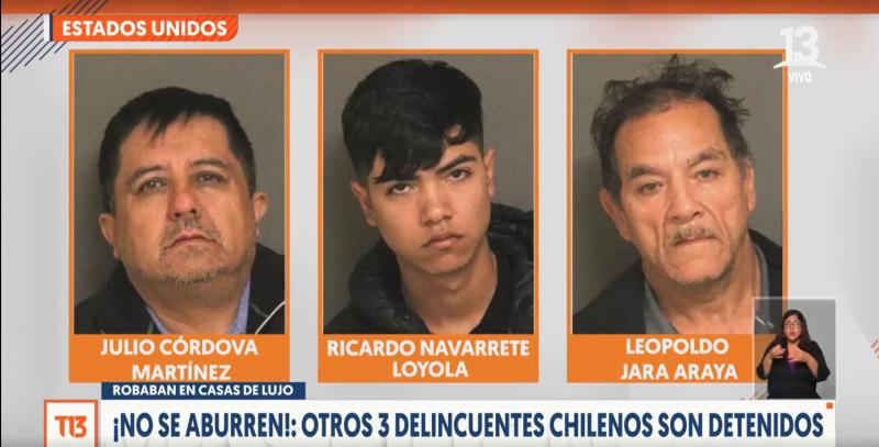 T13 - Chilenos detenidos en Estados Unidos