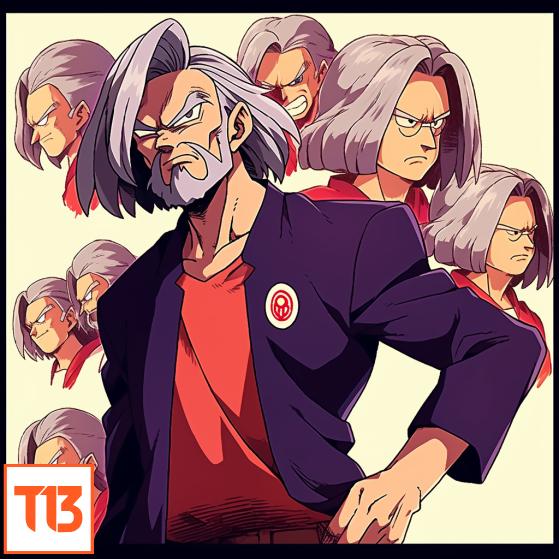 Ricardo Gareca por Akira Toriyama según IA