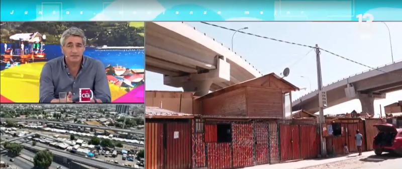 Canal 13 - Así es la toma de Maipú por dentro