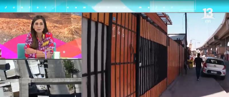 Canal 13 - Así es la toma de Maipú por dentro