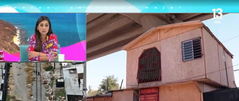 Canal 13 - Así es la toma de Maipú por dentro