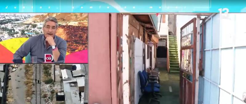 Canal 13 - Así es la toma de Maipú por dentro