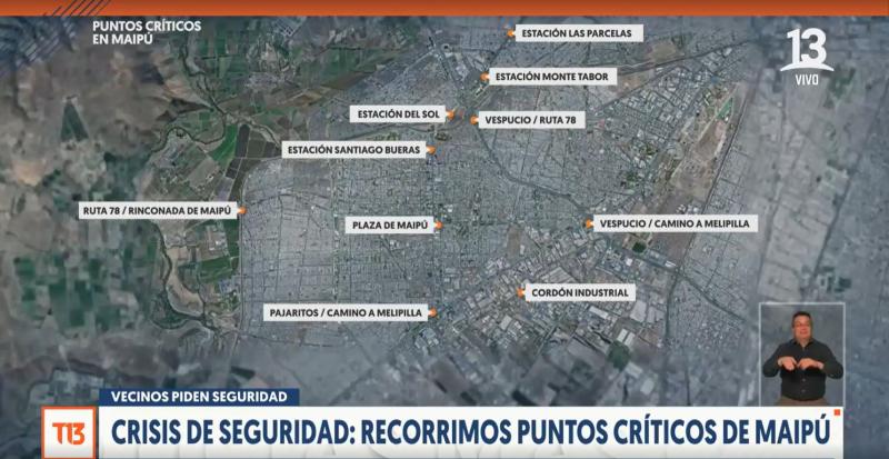 T13 - Puntos críticos en Maipú