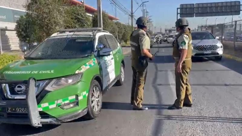 Asalto a camión repartidor de cigarrillos - Carabineros