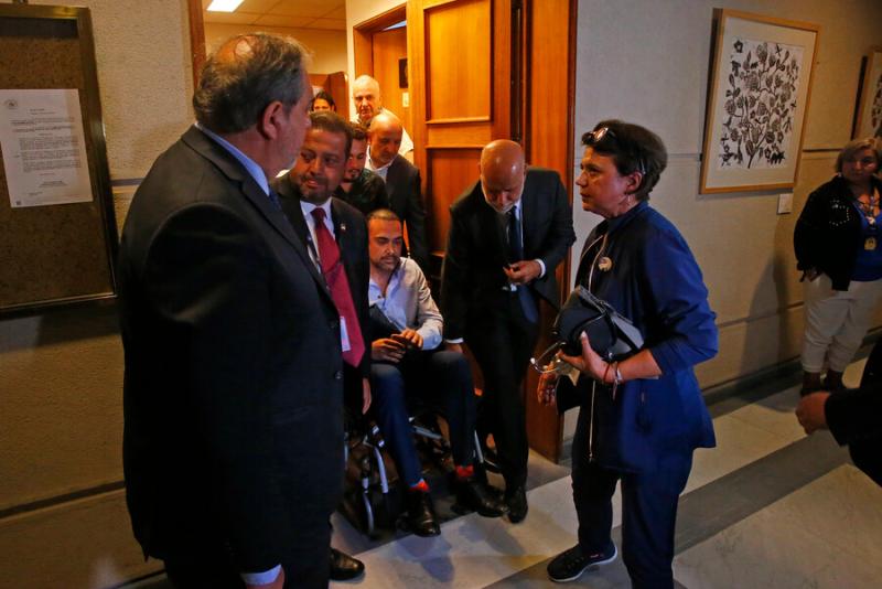 ATON - Senador Bianchi sufre descompensación