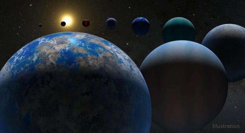 Todos los planetas del Sistema Solar