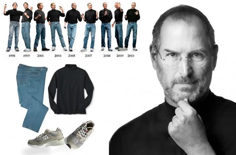 El emblemático outfit de Steve Jobs