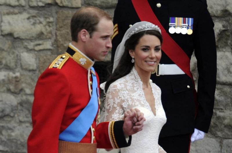 AFP - Príncipe William y Kate Middleton