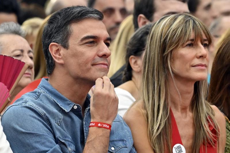 Pedro Sánchez y Begoña Gómez